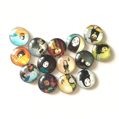 qualità  Shape Glass Fridge Kitchen Decoration Ready Made Or Custom Wholesale Magnet fabbrica